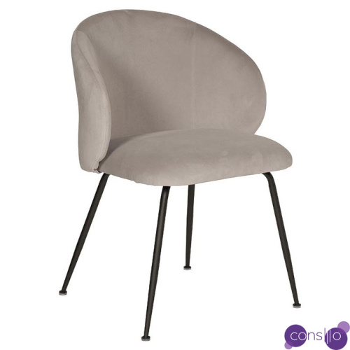 Стул Sadler Chair gray velor