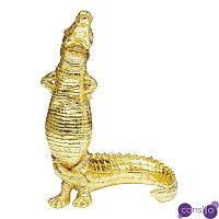 Статуэтка золотой крокодил Crocodile collection