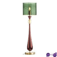 Настольная лампа Roser Green Burgundy Table Lamp