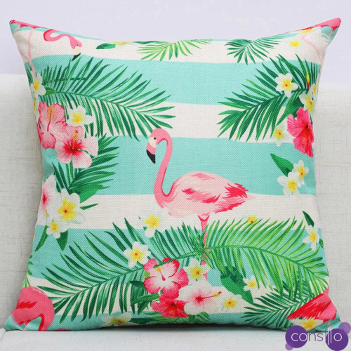 Декоративная подушка Flamingo #1