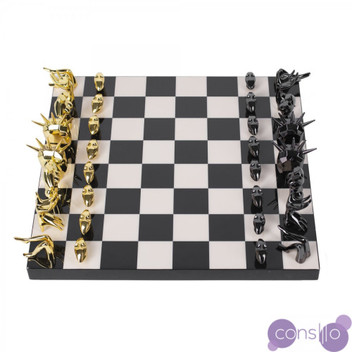 Шахматы Kelly Wearstler Dichotomy Chess Set designed by Kelly Wearstler