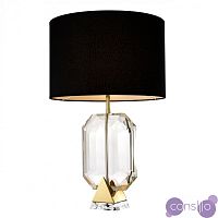 Настольная лампа Eichholtz Table Lamp Emerald Gold & Black
