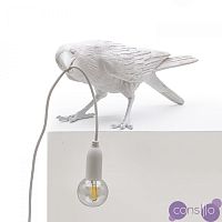 Настольная лампа Seletti Bird Lamp White Playing designed by Marcantonio Raimondi Malerba