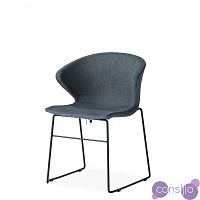 Стул-кресло Horn by Light Room (серый/черные ножки)