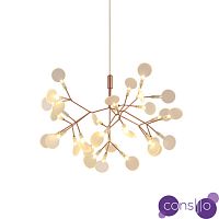 Подвесной дизайнерский светильник Heracleum II by Moooi (медный, D50 cm)