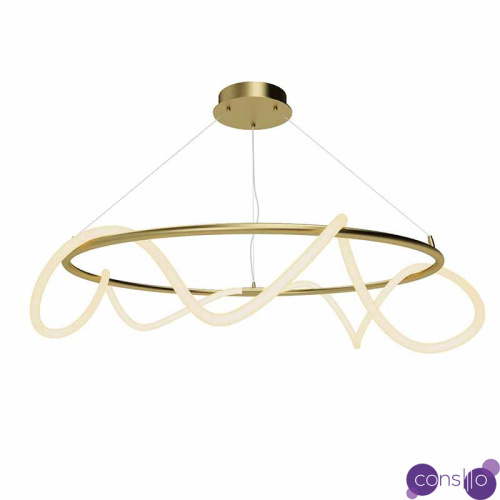 Люстра Luke Lampco Tracer Chandelier Gold 100