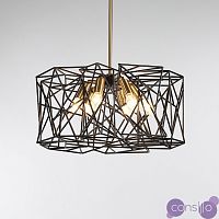 Дизайнерский подвесной светильник из металлических прутьев VINKLAR