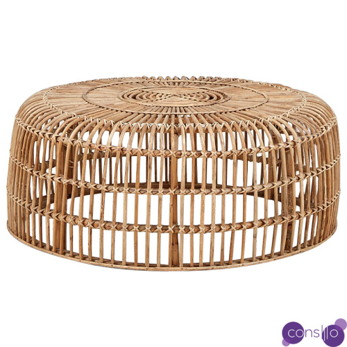 Плетеный кофейный стол Wicker Coffee Table