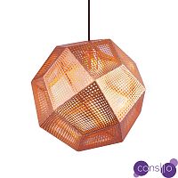Подвесной дизайнерский светильник Etch by Tom Dixon (бронзовый)