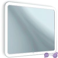 Зеркало в ванную с подсветкой белое 90х80 см Vanda Lux