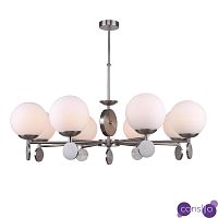 Люстра Kyran Nickel Chandelier 8