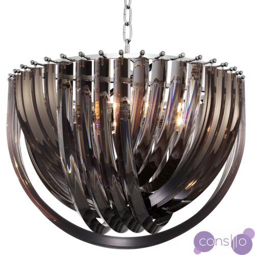 Люстра Chandelier Murano Smoke 50