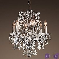 Люстра 19TH C. ROCOCO IRON & CLEAR CRYSTAL 6