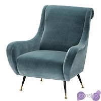 Eichholtz Chair Giardino turquoise Кресло
