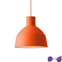 Подвесной дизайнерский светильник Unfold by Muuto D32 (оранжевый)