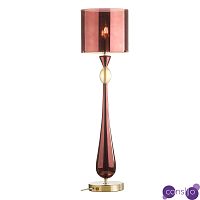 Настольная лампа Roser Burgundy Table Lamp