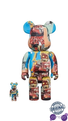 Bearbrick Jean-Mishel Basquiat #6 400% (28cm)