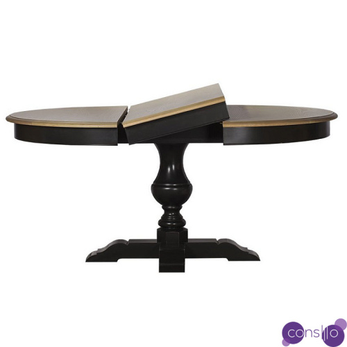 Provence Round Dining Table black раскладной стол