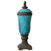 Кубок с крышкой керамика Turquoises Cup