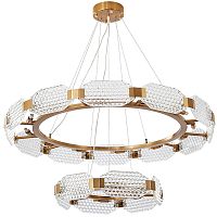 Люстра Ring shaped crystal chandelier