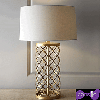 Настольная лампа Regina-Andrew Design Quatrefoil Drum Lamp