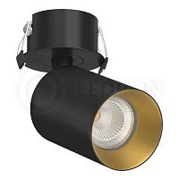 Встраиваемый светодиодный светильник LeDron SAGITONY R BASIC-S60 Black-Gold