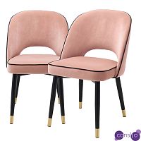 Комплект из двух стульев Eichholtz Dining Chair Cliff set of 2 nude