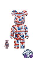 Bearbrick Andy Warhol Brillo 400% (28cm)