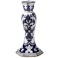 Подсвечник BLUE & WHITE ORNAMENT Candlestick