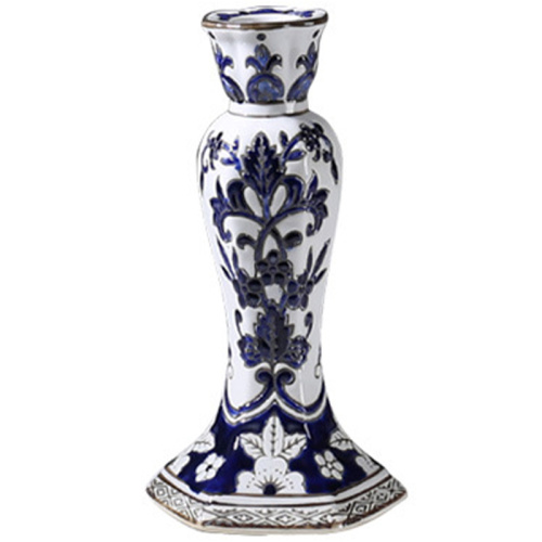 Подсвечник BLUE & WHITE ORNAMENT Candlestick
