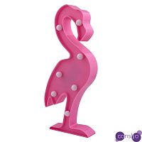Настольная лампа Розовый фламинго на 7 лампа