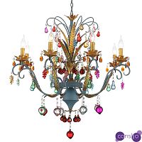 Люстра Colored Glass Pendant Chandelier 65
