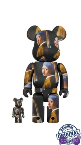 Bearbrick Johannes Vermeer 400% (28cm)