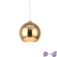 Подвесной светильник GOLD mirror shade modern pendant designed by Tom Dixon
