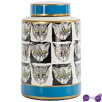 Ваза с крышкой Cats Vase