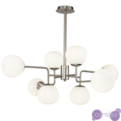 Люстра Tiepolo Ball Chandelier Nickel 8