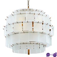 Люстра Glass Square Plates Chandelier