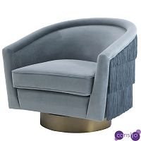 Кресло Eichholtz Swivel Chair Le Vante blue