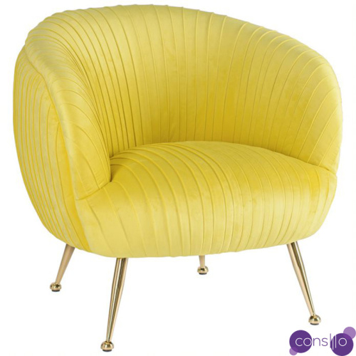 Кресло SOUFFLE CHAIR yellow