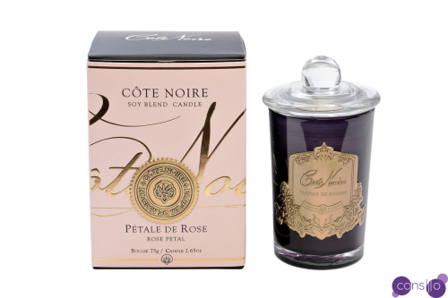 Свеча ароматическая Rose Petal в стакане в упаковке