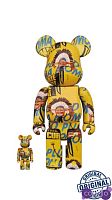 Bearbrick Plug Pulled on Coma Mom - Jean-Mishel Basquiat 400% (28cm)