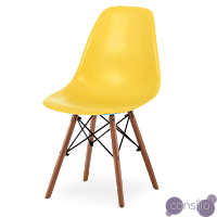 Дизайнерский стул Eames DSW by Vitra (желтый)