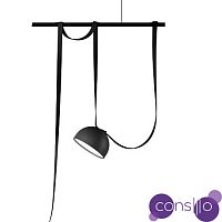 Подвесной дизайнерский светильник Plusminus Semispheres by Vibia (1 плафон, черный)