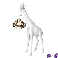 Настольная лампа белый жираф White Giraffe Table Lamp