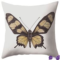 Декоративная подушка Yellow Butterfly