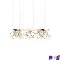 Подвесной дизайнерский светильник Heracleum Big O by Moooi (медный, D160)
