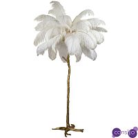 Торшер Белые страусиные перья Feather Lamp A MODERN GRAND TOUR
