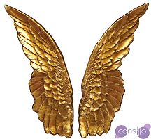Панно Крылья золотые