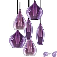 Люстра Candiano Purple 6 Light