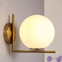 Бра Flos IC Lights Ceiling/Wall 2 brass Family designed by Michael Anastassiades